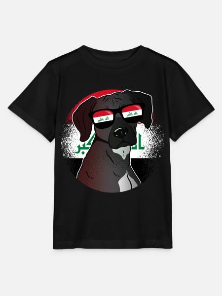 Irak - Stanley/Stella Kinder T-Shirt MINI CREATOR  - Schwarz