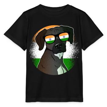 Inde - T-shirt bio MINI CREATOR Stanley/Stella Enfant - noir - Devant - Mikhail (115cm)