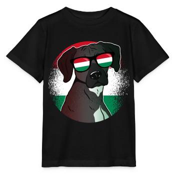 Hungary - Stanley/Stella MINI CREATOR Kids’ T-Shirt - black - Front - Mikhail (115cm)