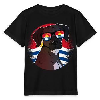 Kiribati - Stanley/Stella MINI CREATOR Kids’ T-Shirt - black - Front - Mikhail (115cm)