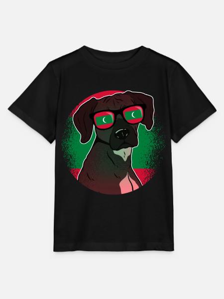 Malediven - Stanley/Stella Kinder T-Shirt MINI CREATOR - Schwarz