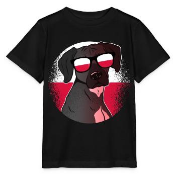 Polen - Stanley/Stella Kinder T-Shirt MINI CREATOR  - Schwarz - Vorne - Mikhail (115cm)