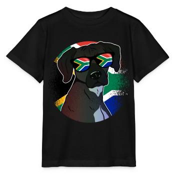 South Africa - Stanley/Stella MINI CREATOR Kids’ T-Shirt - black - Front - Mikhail (115cm)