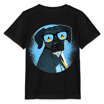 Saint Lucia - Stanley/Stella MINI CREATOR Kids’ T-Shirt - black - Front - Mikhail (115cm)