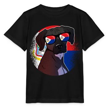 Sint Maarten - Stanley/Stella Kinder T-Shirt MINI CREATOR  - Schwarz - Vorne - Mikhail (115cm)