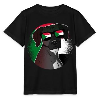 Sudan - Stanley/Stella MINI CREATOR Kids’ T-Shirt - black - Front - Mikhail (115cm)