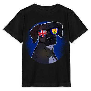 Turks and Caicos Islands - Stanley/Stella MINI CREATOR Kids’ T-Shirt - black - Front - Mikhail (115cm)