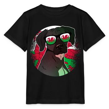 Pays de Galles - T-shirt bio MINI CREATOR Stanley/Stella Enfant - noir - Devant - Mikhail (115cm)