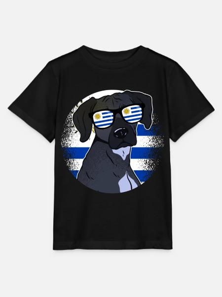 Uruguay - Stanley/Stella Kinder T-Shirt MINI CREATOR  - Schwarz