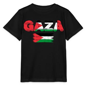 Millésime de Gaza - T-shirt bio MINI CREATOR Stanley/Stella Enfant - noir - Devant - Mikhail (115cm)