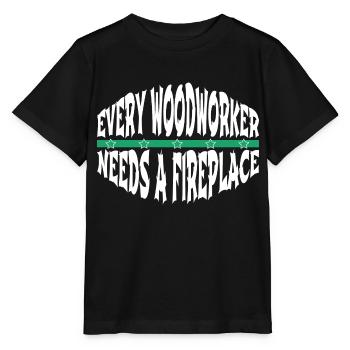 Sweats à capuche et sweat-shirts Apprentice Carpenter - T-shirt bio MINI CREATOR Stanley/Stella Enfant - noir - Devant - Mikhail (115cm)