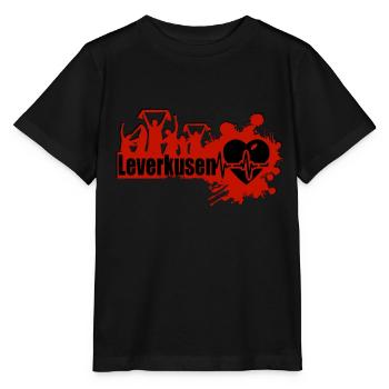 Leverkusen Fan - Stanley/Stella Kinder T-Shirt MINI CREATOR  - Schwarz - Vorne - Mikhail (115cm)