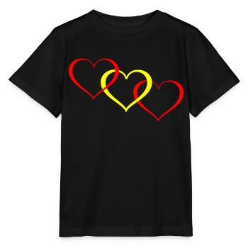 Championnat d’Europe d’Espagne - T-shirt bio MINI CREATOR Stanley/Stella Enfant - noir - Devant - Mikhail (115cm)