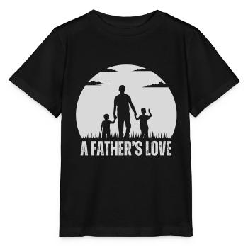 father and son - Stanley/Stella MINI CREATOR Kids’ T-Shirt - black - Front - Mikhail (115cm)