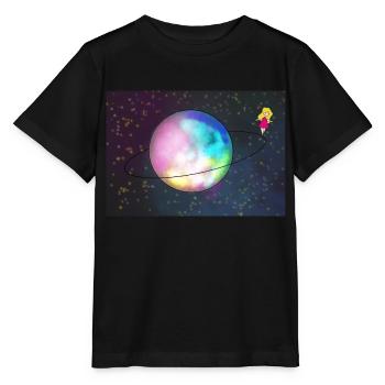 Ballerina - Stanley/Stella MINI CREATOR Kids’ T-Shirt - black - Front - Mikhail (115cm)