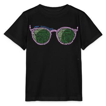 Laby Sonnenbrille 2 - Stanley/Stella Kinder T-Shirt MINI CREATOR  - Schwarz - Vorne - Mikhail (115cm)