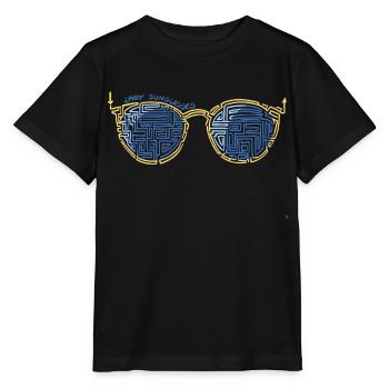 Laby Sonnenbrille 1 - Stanley/Stella Kinder T-Shirt MINI CREATOR  - Schwarz - Vorne - Mikhail (115cm)