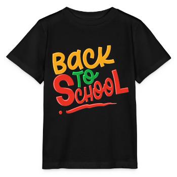 Retour à l’école - T-shirt bio MINI CREATOR Stanley/Stella Enfant - noir - Devant - Mikhail (115cm)