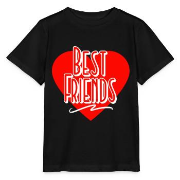Meilleurs ami - T-shirt bio MINI CREATOR Stanley/Stella Enfant - noir - Devant - Mikhail (115cm)