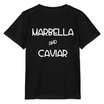 Marbella et Cavian Espagne España Spanien - T-shirt bio MINI CREATOR Stanley/Stella Enfant - noir - Devant - Mikhail (115cm)