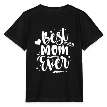 Mom Mother's Day Best Mom - Stanley/Stella MINI CREATOR Kids’ T-Shirt - black - Front - Mikhail (115cm)