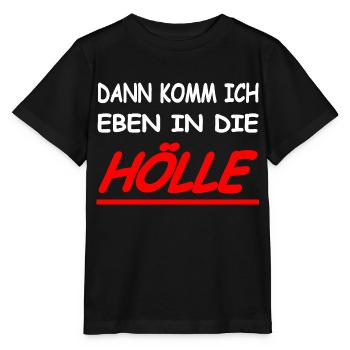 Hölle - Stanley/Stella Kinder T-Shirt MINI CREATOR  - Schwarz - Vorne - Mikhail (115cm)