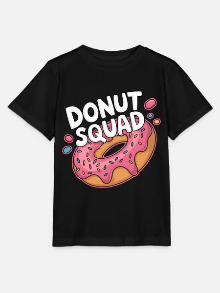 Donut Squad Donuts Doughnut - Stanley/Stella Kinder T-Shirt MINI CREATOR  - Schwarz