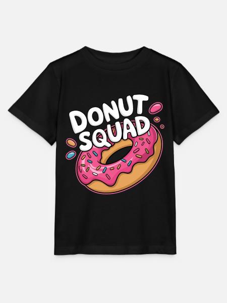 Donut Squad Donuts Doughnut - Stanley/Stella Kinder T-Shirt MINI CREATOR  - Schwarz