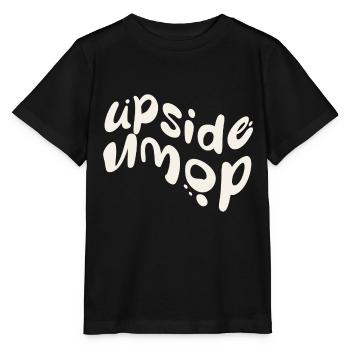 upside down - Stanley/Stella Kinder T-Shirt MINI CREATOR  - Schwarz - Vorne - Mikhail (115cm)