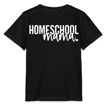 Homeschool-Mama - Stanley/Stella Kinder T-Shirt MINI CREATOR  - Schwarz - Vorne - Mikhail (115cm)