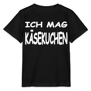 Käsekuchen - Stanley/Stella Kinder T-Shirt MINI CREATOR  - Schwarz - Vorne - Mikhail (115cm)