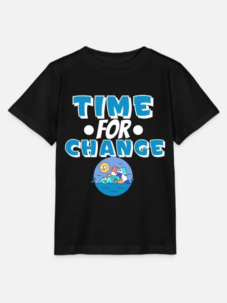 Klimawandel Klimaschutz - Stanley/Stella Kinder T-Shirt MINI CREATOR - Schwarz