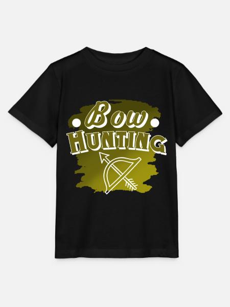 Bow Hunting - Stanley/Stella Kinder T-Shirt MINI CREATOR - Schwarz