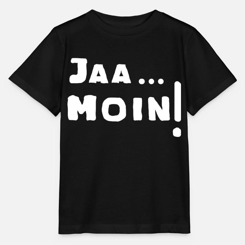 moin! - Stanley/Stella Kinder T-Shirt MINI CREATOR  - Schwarz