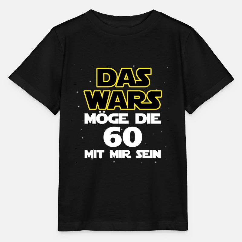 Das wars - Möge die 60 mit mir sein - Stanley/Stella Kinder T-Shirt MINI CREATOR - Schwarz