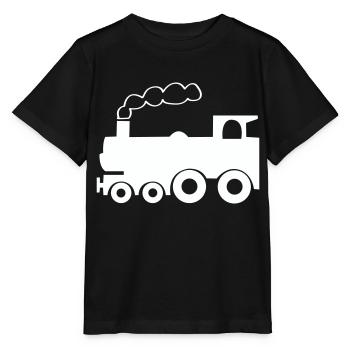 Locomotive - Stanley/Stella MINI CREATOR Kids’ T-Shirt - black - Front - Mikhail (115cm)
