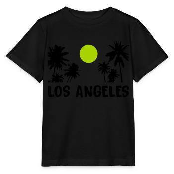 Los Angeles - T-shirt bio MINI CREATOR Stanley/Stella Enfant - noir - Devant - Mikhail (115cm)