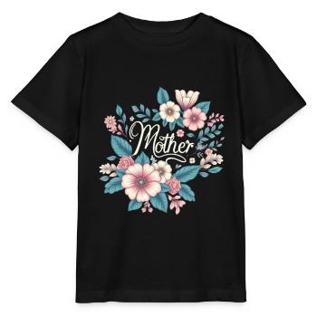 Mama - Stanley/Stella Kinder T-Shirt MINI CREATOR  - Schwarz - Vorne - Mikhail (115cm)