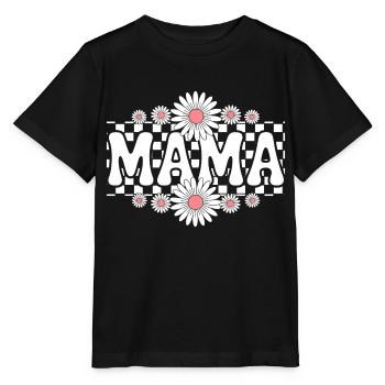 mama - Stanley/Stella MINI CREATOR Kids’ T-Shirt - black - Front - Mikhail (115cm)