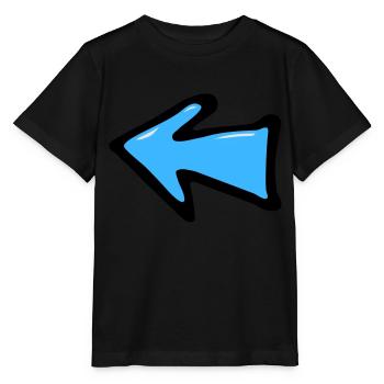 Point Arrow - Stanley/Stella MINI CREATOR Kids’ T-Shirt - black - Front - Mikhail (115cm)