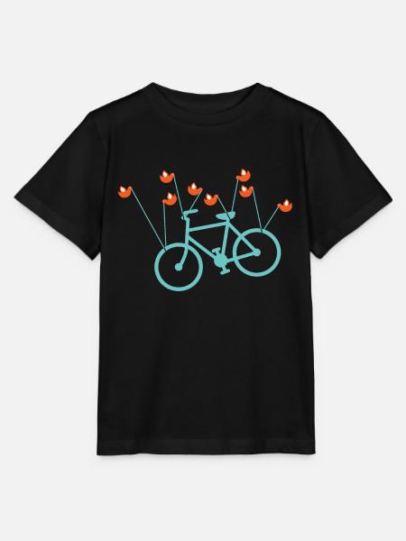 Fail bike - Stanley/Stella MINI CREATOR Kids’ T-Shirt - black