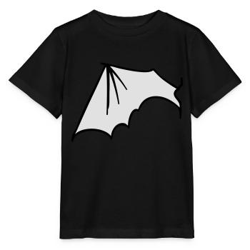 batwing_left - Stanley/Stella Kinder T-Shirt MINI CREATOR  - Schwarz - Vorne - Mikhail (115cm)