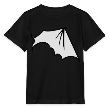 batwing_right - Stanley/Stella Kinder T-Shirt MINI CREATOR  - Schwarz - Vorne - Mikhail (115cm)