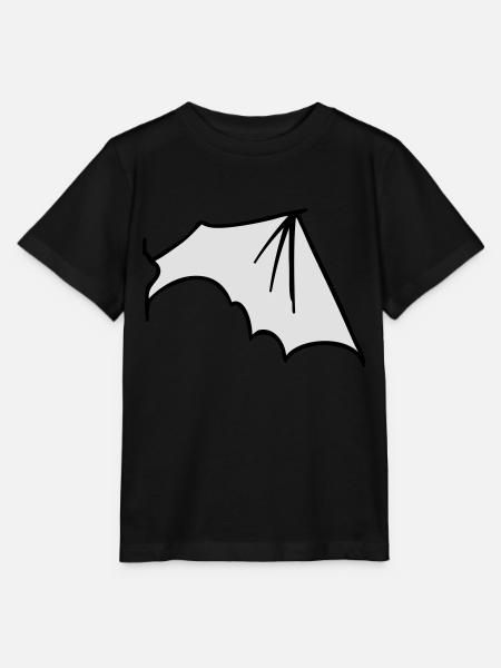 batwing_right - Stanley/Stella Kinder T-Shirt MINI CREATOR - Schwarz