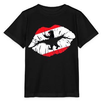 Kuss (Berlin) - Stanley/Stella Kinder T-Shirt MINI CREATOR  - Schwarz - Vorne - Mikhail (115cm)