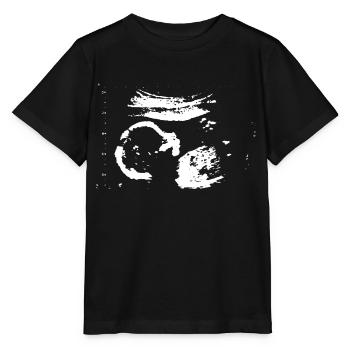 Ultraschallbild - Stanley/Stella Kinder T-Shirt MINI CREATOR  - Schwarz - Vorne - Mikhail (115cm)