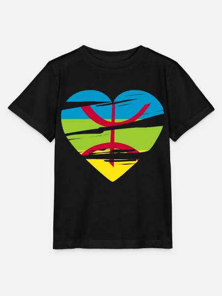 AMAZIGH - Stanley/Stella Kinder T-Shirt MINI CREATOR  - Schwarz