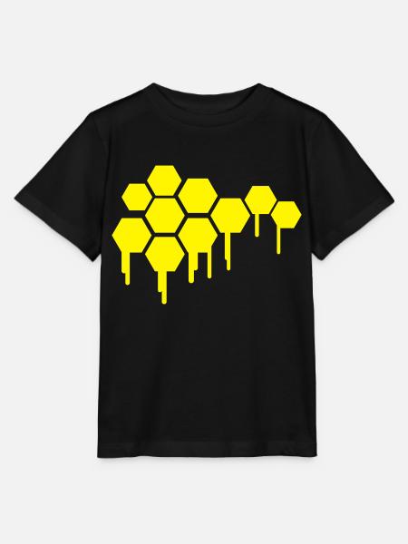 honigwaben - Stanley/Stella Kinder T-Shirt MINI CREATOR - Schwarz