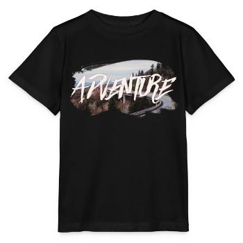 Adventure - Stanley/Stella MINI CREATOR Kids’ T-Shirt - black - Front - Mikhail (115cm)