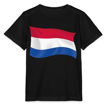 Holland Niederlande Flagge Patriot Geschenk Staat - Stanley/Stella Kinder T-Shirt MINI CREATOR  - Schwarz - Vorne - Mikhail (115cm)